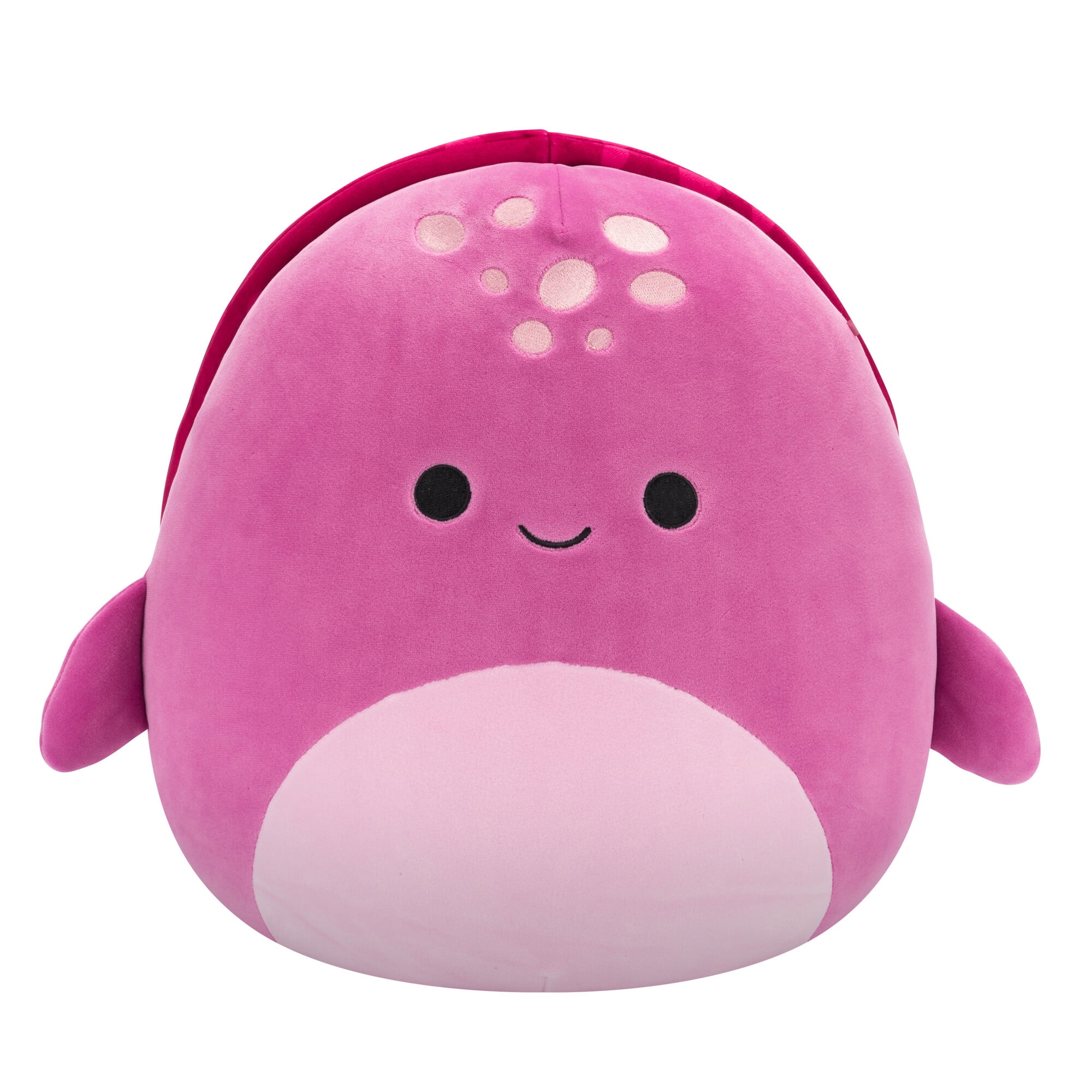 Peluche Squishmallows 14 pouces - Tudor la Tortue luth marron