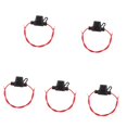 thumbnail image 1 of 5 Pieces Car Vehicles Waterproof  Fuse Holder With 18 Gauge Wrie, 1 of 10