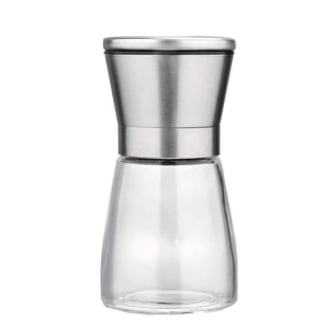 XZNGL Kitchen Salt And Pepper Grinder 6oz Stainless Steel Mill Shakers Easy to Use Fill