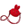 thumbnail image 2 of Dvkptbk Cute Plushed Rabbited Crossbody Bag Fashion Princess Coin Purse Baby Girl Accessory Bag easter decorations, 2 of 6