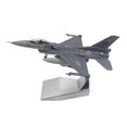 thumbnail image 4 of Siruishop Modèle de Jet de Combat F16C 1/100 en Alliage pour Centre de Table Armoire Vitrine, 4 of 8