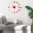 thumbnail image 4 of XZNGL Wall Clocks for Living Room Decor 24 Inch Large Wall Clock Watch Diy Sticker Wall Clocks Pared Home Decoration Special Living Room Home Decoration Office Shop Art Decor, 4 of 6