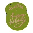 thumbnail image 1 of Inkdotpot Rose Gold Foil Paper Hang Tags Happy Holiday Favor Tags 100 Pieces, 1 of 1