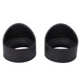 thumbnail image 2 of Microscopes Rubber Eyecups, 1.06in Inner Diameter Professional Sturdy Black Collapsible Rubber Eyepiece Eyeshields  For Protecting Eyes, 2 of 8