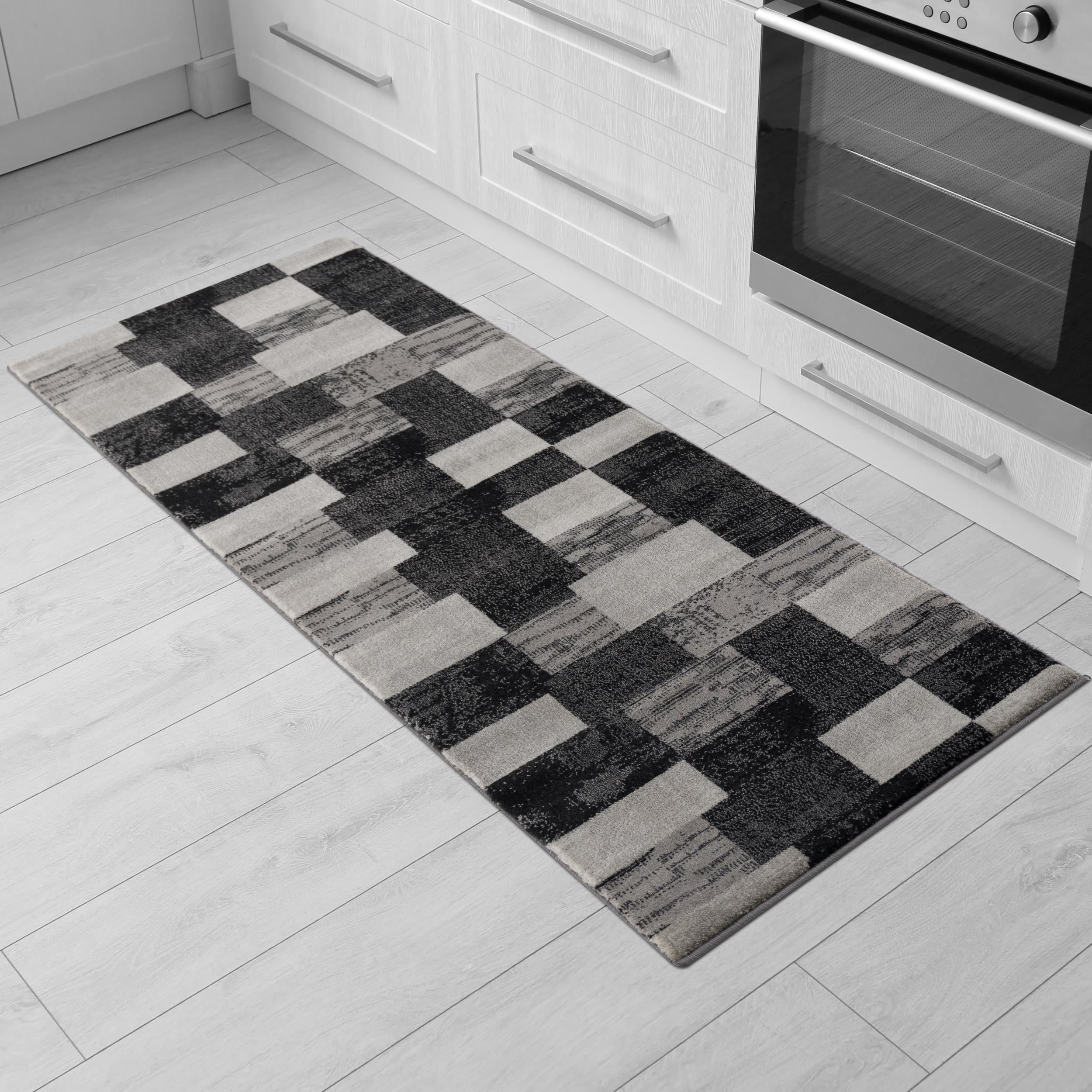 Rug Branch Montage Collection Modern Geometric Runner Area Rug