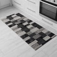 thumbnail image 1 of Rug Branch Montage Collection Tapis de couloir géométrique moderne, 1 of 4