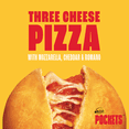 thumbnail image 3 of McCain® Pizza Pockets® Three Cheese, Made in Canada from domestic and imported ingredients, 3 x 100g, 3 of 8