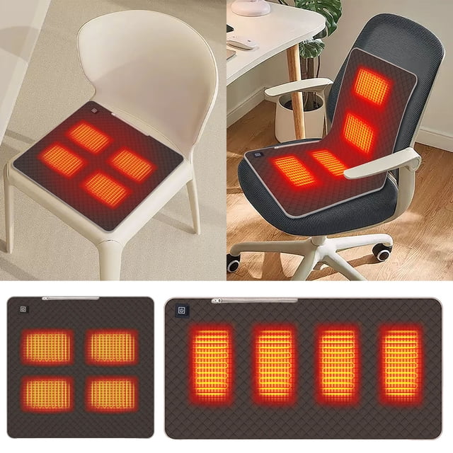 Coussin de Siège Chauffant Intelligent pour Sports de Plein Air et Utilisation dans des Scénarios avec Chaleur Réglable à Trois Vitesses