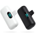thumbnail image 1 of [2 Pack]Small Portable Charger for iPhone,Upgraded 5000mAh PD Fast Charging Power Bank,Cute Mini Portable Phone Charger Battery Pack Compatible with iPhone 14/14 Pro Max/13/13 Pr, 1 of 7