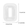 thumbnail image 2 of EGNMCR Cake Mold Alphabet Cake Baking Mould English Letter Alphabet Letter Resin Mould, 2 of 2