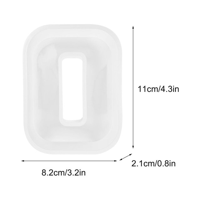 XZNGL Alphabet Cake Baking Mould English Letter Silicone Mold 3D Alphabet Letter