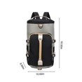 thumbnail image 3 of Kcavykas Clearance Sales Home Storage Organiser The Crowdsource Design Duffel Bag with 7 Optimal Compartments including Water Resitive Pouch Dry Wet Separated Gym Bag Sport Training Handbag Yoga Bags, 3 of 8