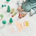 thumbnail image 4 of BRIGHTFUFU 4Set Baby Accessories For Dolls White Plush Material For Playtime, 4 of 8