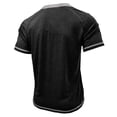 thumbnail image 4 of Weiqiqre Shirts for Men Short Sleeve Henley Shirts Fashion Button T Shirts with Pocket, 4 of 6