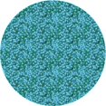 thumbnail image 1 of Ahgly Company Machine Washable Indoor Round Transitional Dark Cyan Green Area Rugs, 7' Round, 1 of 7