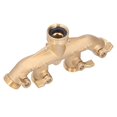 thumbnail image 3 of Hose Splitter, Brass Adjustable 4 Way Connector NPT 3/4 Leakproof  For Garden For Lawn Watering For Irrigation System, 3 of 8