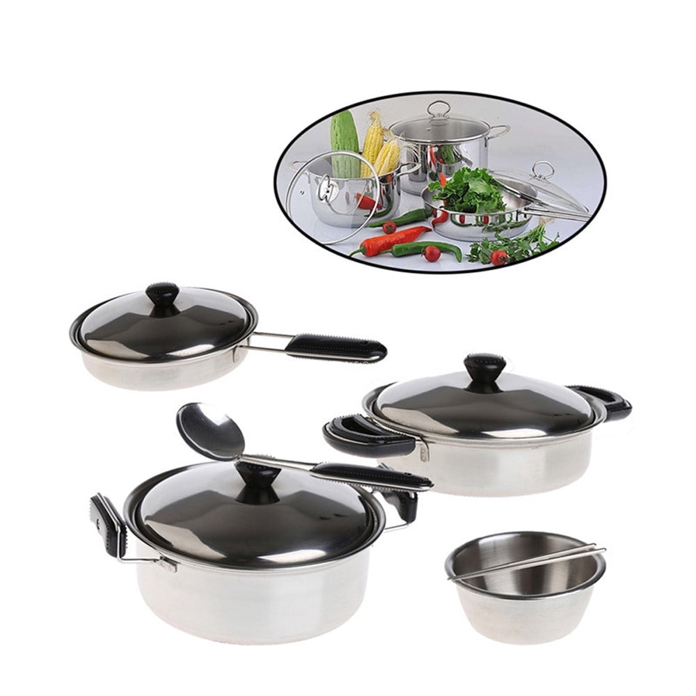 20Pcs Stainless Steel Pots Pans Cookware Miniature Toy Pretend Play For Kid Table for Kids Worm on A String 1 Shirt Folder Board Kids Alphabet Memory for Toddlers Boys Age 2-3 Years Old Educational
