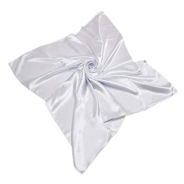 Hontri Bandana Clearance Clothes under $5.00-Handkerchief for Men,Satin Silk Large 90X90 Cm Square Plain Nautical Head Neck Scarf Wrap 24 Colours