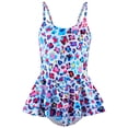 thumbnail image 1 of YOUSNH Maillot de Bain à Écailles de Poisson pour Filles Robe pour Filles Source Thermale Maillot de Bain pour Enfants Ensemble Bikini pour Enfants Rouge 4-5 Ans, 1 of 4