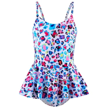 YOUSNH Girls' Fish Scale Swimsuit Girls' Dress Hot Spring Children's Swimsuit Bikini Set for Kids Light Green 6-7 Years