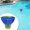 thumbnail image 4 of 8-Inch Floating Pool Chemical Dispenser, Heavy Duty PVC Chlorinator with Adjustable Vent, Portable Swimming Pool Dosing Device for In-Ground Above Ground Pools Spas, 4 of 6