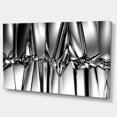 thumbnail image 2 of Black White Crystal Background - Abstract Canvas Art Print, 2 of 3
