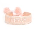 thumbnail image 1 of Thinsony Embroidered Character Bracelet Adjustable Rope Woven Friendship Precision Light-dream, 1 of 6