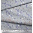 thumbnail image 3 of Soimoi Poly Georgette Fabric Flower Artistic Print Fabric by The Yard 52 Inch Wide, 3 of 3