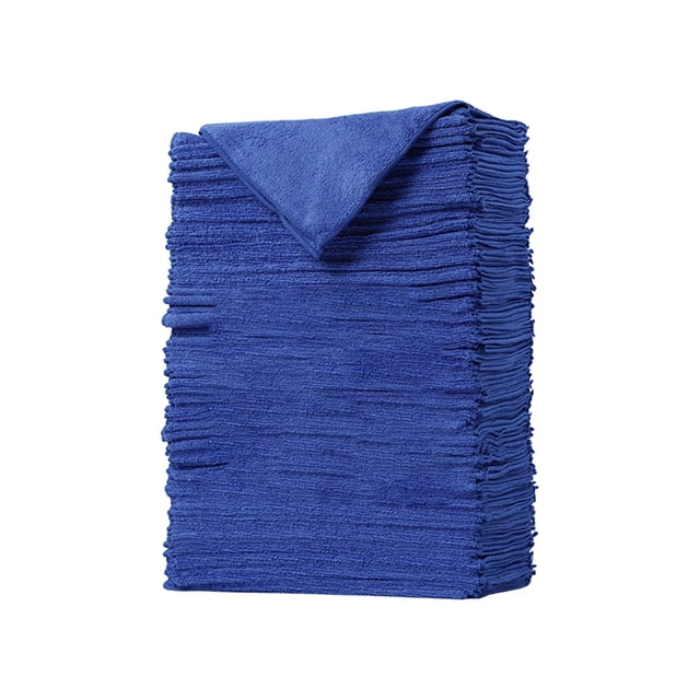 Thick Absorbent Dishcloth - 12x12in Microfiber Cleaning Cloth, Kitchen Scrubber for Countertops, Dishes