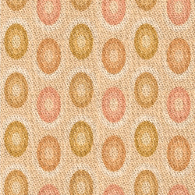 Ahgly Company Tapis d'Intérieur Lavable à la Machine, Carré, Transitionnel, Orange, Tapis de Zone, 5 Pieds Carré
