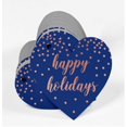 thumbnail image 3 of Inkdotpot Rose Gold Foil Paper Hang Tag Happy Holiday Favor Tag 50 Pieces, 3 of 6