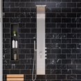 thumbnail image 2 of ALFI brand ABSP30 Shower Panel Brushed Stainless Steel, 2 of 5