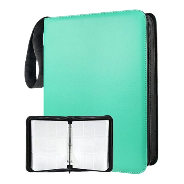 Vaidha Album de Cartes de Collection avec 900 Fentes pour Cartes / Pages à 9 Pochettes pour Cartes à Échanger et Cartes de Sport / Classeur de 50 Pages avec Signet / Rangement Portable pour Collectionneurs