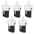 thumbnail image 3 of Loewten Refrigerator Switch,Plastic Refrigerator Switch,5Pcs Refrigerator Door Light Switch Momentary Open Normal Closed PBS‑35 3A 250V AC, 3 of 8