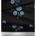 thumbnail image 3 of Soimoi Poly Georgette Fabric Wild Flower Decor Fabric Printed Yard 42 Inch Wide, 3 of 3