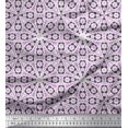 thumbnail image 1 of Soimoi Cotton Duck Fabric Floral Block Printed Fabric 1 Yard 42 Inch Wide, 1 of 5
