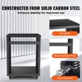 thumbnail image 4 of VEVOR 12U AV Rack Stand 500 lbs Capacity Network Stereo Recording Studio Rack, 4 of 9