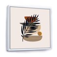 thumbnail image 2 of Designart Tropical Leaf Silhouettes and Shapes IV FLOAT FRAME WALL ART, 2 of 4