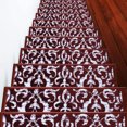 thumbnail image 1 of Floral Collection Contemporary, Cozy, Vibrant and Soft Stair Tread Mats & Rugs, 9'' x 28'', 1 of 6