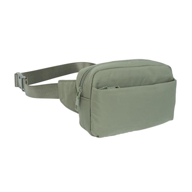 Nobo PL Sac-ceinture multipochette athléchic -Olive cendré