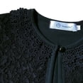 thumbnail image 4 of XZNGL Tout-Petits Enfants Bébés Petites Filles Dentelle Princesse Boléro Cardigan Châle Hauts Vêtements, 4 of 8