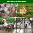 thumbnail image 3 of EastVita Hardware Cloth Chicken Wire Fence, Galvanized Steel Mesh Roll, Black, 3 of 7