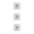 thumbnail image 1 of maskred 1/2/3/5 Screw Hanger Acrylic Wall Stick Holder Household Storage Screw Hook Seamless Rack 1pcs 3PCS, 1 of 6