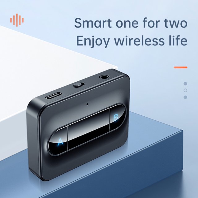 BeesClover C31 2-en-1 Émetteur Stéréo Rechargeable Portable Bluetooth-adaptateur Audio Compatible