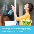 thumbnail image 2 of Windex Original Blue Glass and Window Cleaner, Bottles Made from 100% Recycled Plastic, 765mL, 2 of 7