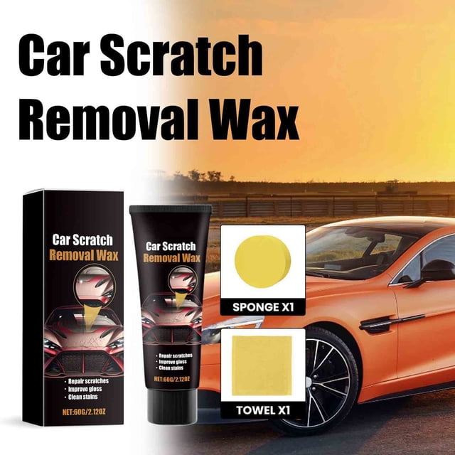 Car Scratch Repair Kit Car Body Paint Scratch Repair Polishing Refinishing Maintenance Kit 60g