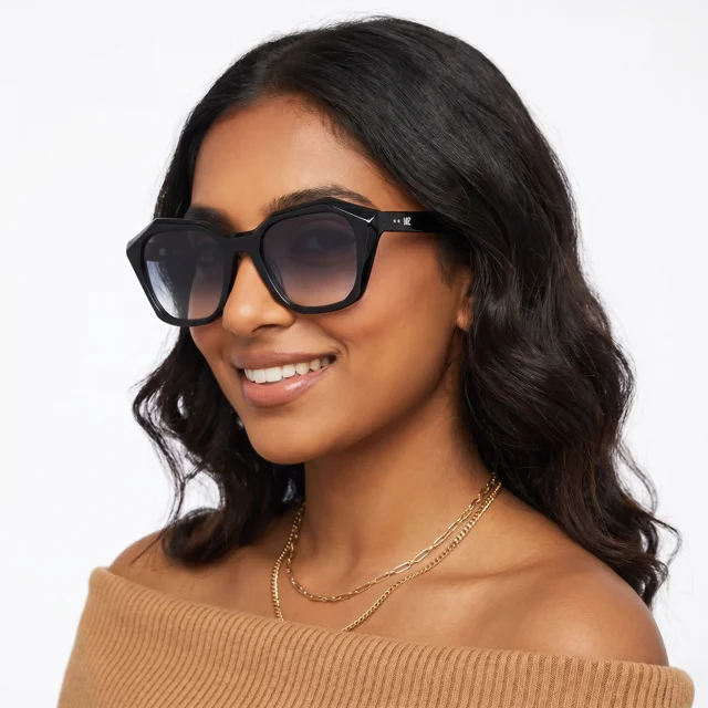 Women's VLIZ Altara Geometric Square Style Sunglasses