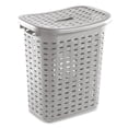 thumbnail image 1 of Sterilite Weave Laundry Hamper, Grey, 1 of 7
