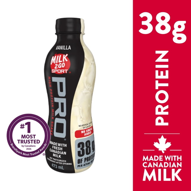 Milk2Go Sport Pro Vanilla High Protein Milk Shake
