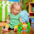thumbnail image 3 of Bright Starts Roll & Glow Monkey Toy, 3 of 8
